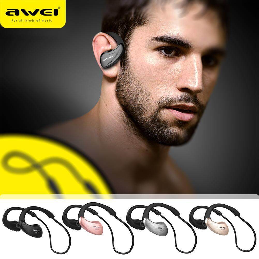 โปรโมชัน AWEI หูฟังบลูทูธ Bluetooth Sports Stereo Headset รุ่น A885BL ราคาถูก หูฟัง หูฟังสอดหู