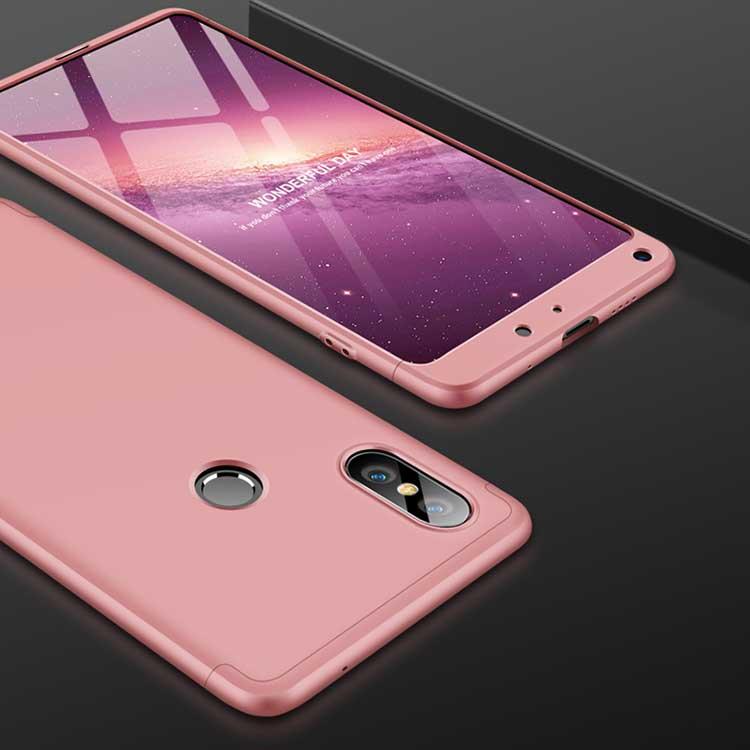 3 in 1 Case For Xiaomi Mi Mix 2s Full Protection Hard Casing Back Cover For
