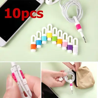 Practical USB Phone Charging Cable Protector Case Earphone Cord Saver Cover DIY