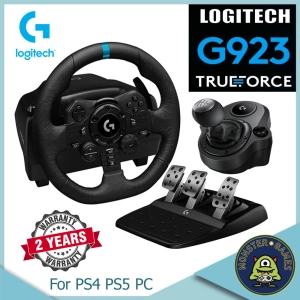 ภาพหน้าปกสินค้าพวงมาลัย + เกียร์ Logitech G923 ประกันศูนย์ 2 ปี !!!!! (LOGITECH G923 Wheel + Logitech Shifter)(LOGITECH G923 TRUEFORCE SIM RACING WHEEL)(Shifter Logitech)(พวงมาลัย Logitech G923)(เกียร์ Logitech) ที่เกี่ยวข้อง