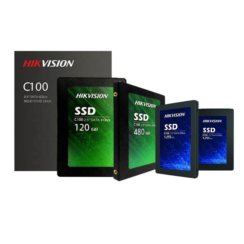 SSD HIKVISION C100 E100 120GB 128GB 240GB 256GB 480GB 512GB 960GB 1024GB ประกัน 3 ปี