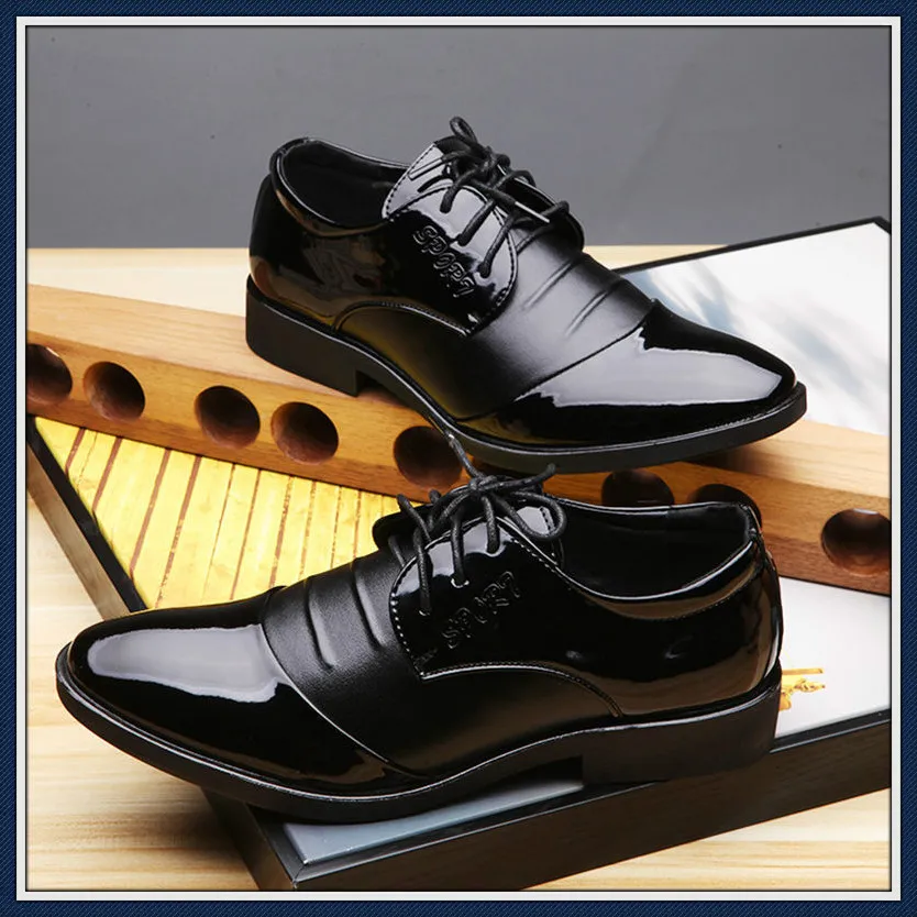 LIFE Men's Pea Shoes การดำเนินงานและการขายรองเท้าหนัง, รองเท้าหนังที่สดใส, รองเท้าหนังผู้ชาย, ทันสมัย, เย็น, สง่างาม, รองเท้าแตะลูกไม้สายผู้ชาย 100% รองเท้าหนังนุ่มหนัง, พิธีมอบรางวัล, การประชุมทางธุรกิจ