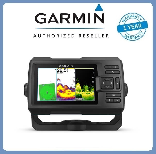 เครื่องหาปลา+GPS รุ่น Garmin Striker Vivid 5cv เมนูไทย แถมฟรี เสื้อยืดแขนยาว