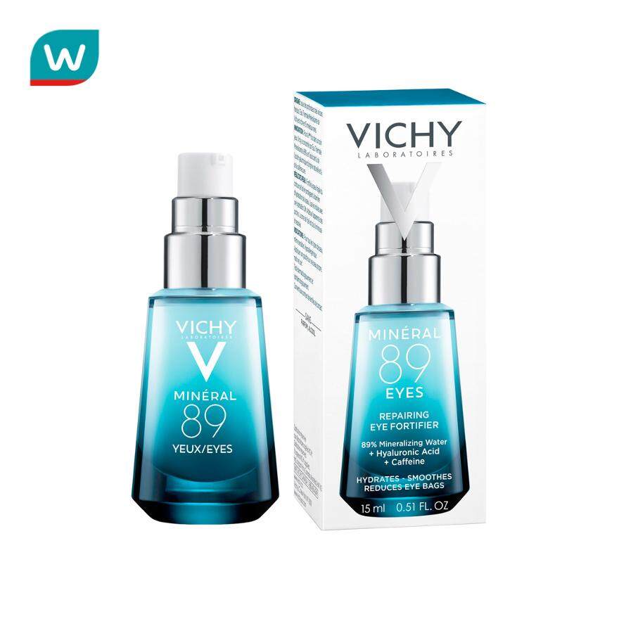 Vichy วิชี่ มิเนอรัล 89 อายส์ เซรั่มบำรุงผิวรอบดวงตา 15 มล.