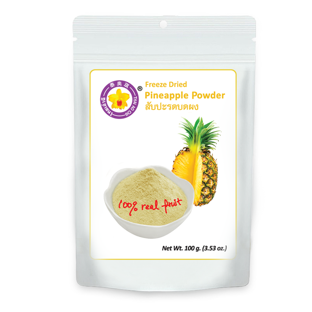 Freeze Dried Pineapple Powder #สับปะรดบดผง 100%