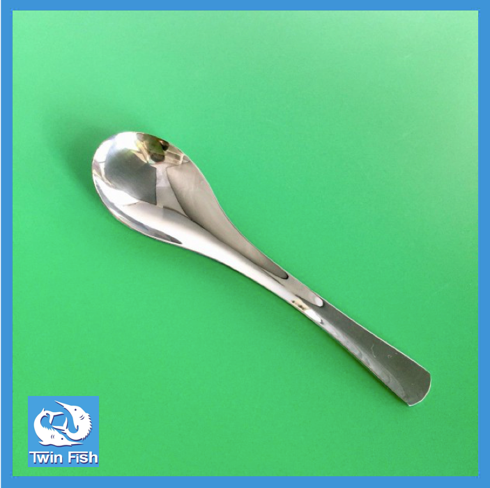 ช้อนสแตนเลส 304 แบบหนา ช้อนกลาง ช้อนทานอาหาร ช้อนทานขนม ช้อนสเตนเลสแท้ ช้อนด้ามสั้น รุ่นSS-1S/SS-1M/SS-1L ราคา 35 บาท*ส่งฟรี
