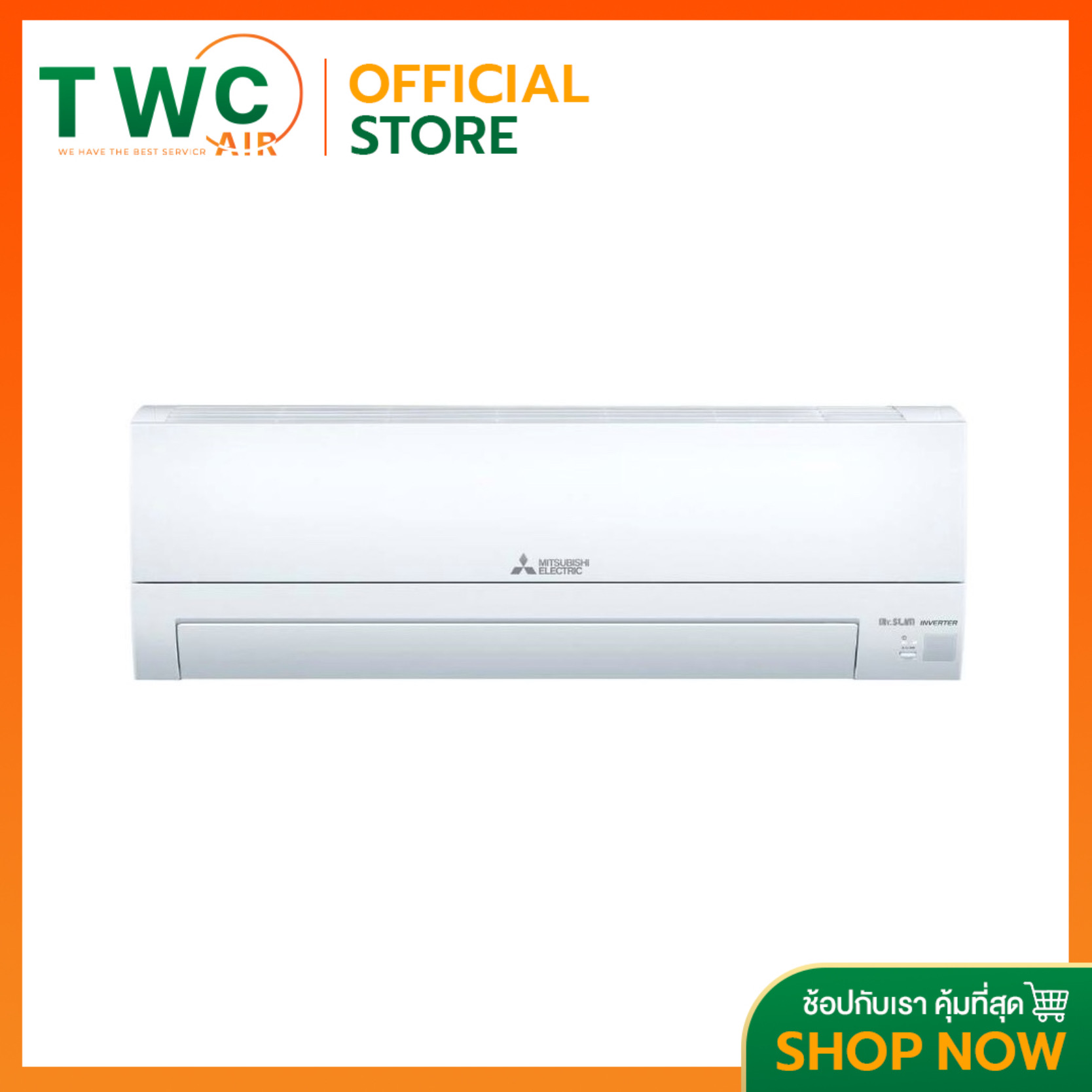 MITSUBISHI ELECTRIC แอร์ติดผนังระบบอินเวอร์เตอร์ ขนาด 18084 BTU รุ่น MSY-KX18VF NEW2023 ราคา 24,249 บาท*ส่งฟรี