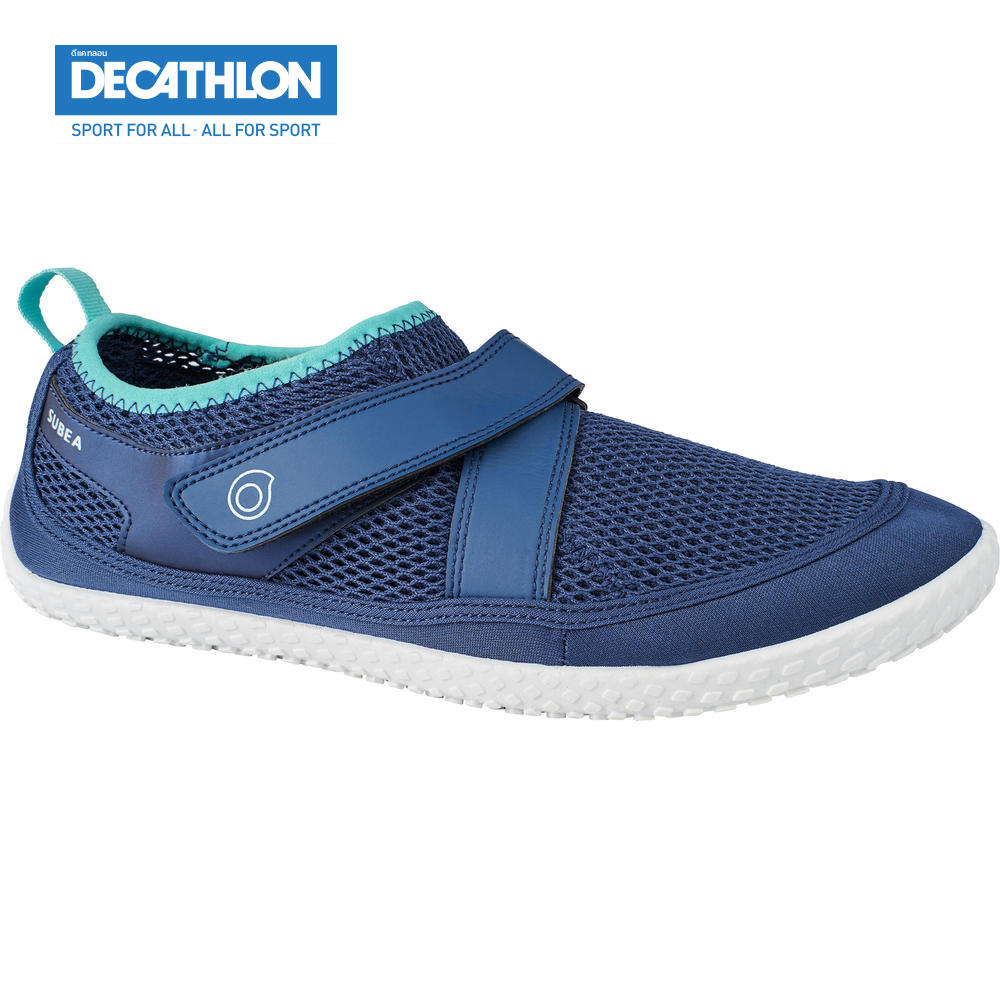 รองเท้าลุยน้ำ Aqua shoes SUBEA สำหรับผู้ใหญ่ รุ่น 500 (สีฟ้า Turquoise) ดีแคทลอน