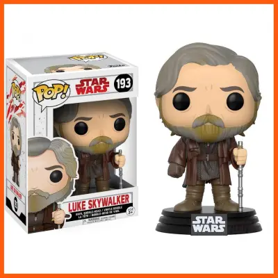 สินค้าขายดี [ของแท้]​ Funko POP Star Wars : The Last Jedi - Luke Skywalker ##โมเดลรถ ของเล่น ของสะสม รถ หุ้นยนต์ ตุ๊กตา สำหรับเด็ก โมเดลนักฟุตบอล อุปกรณ์เสริม ฟิกเกอร์