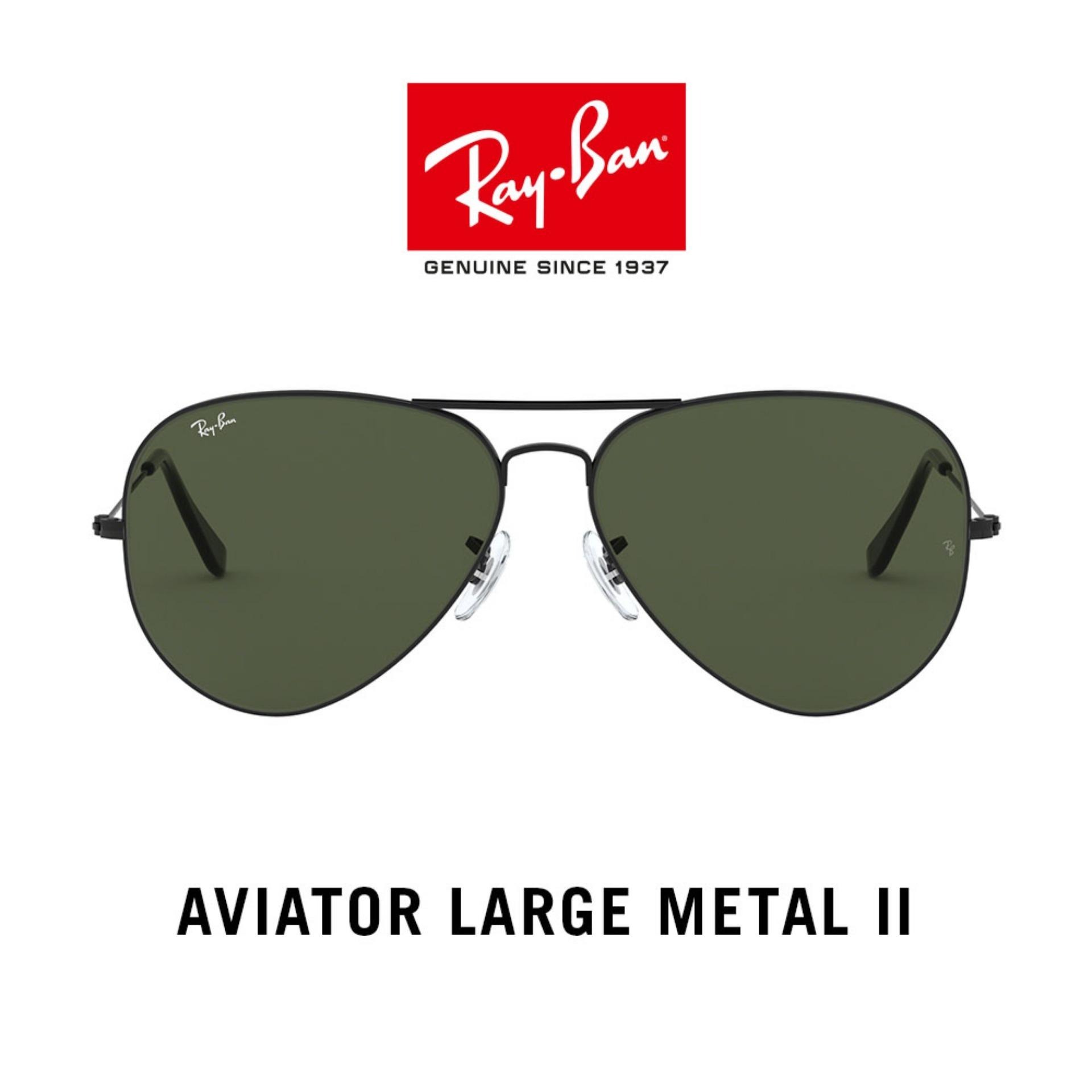 Ray-Ban Aviator Large Metal II - RB3026 L2821  size 62 แว่นตากันแดด