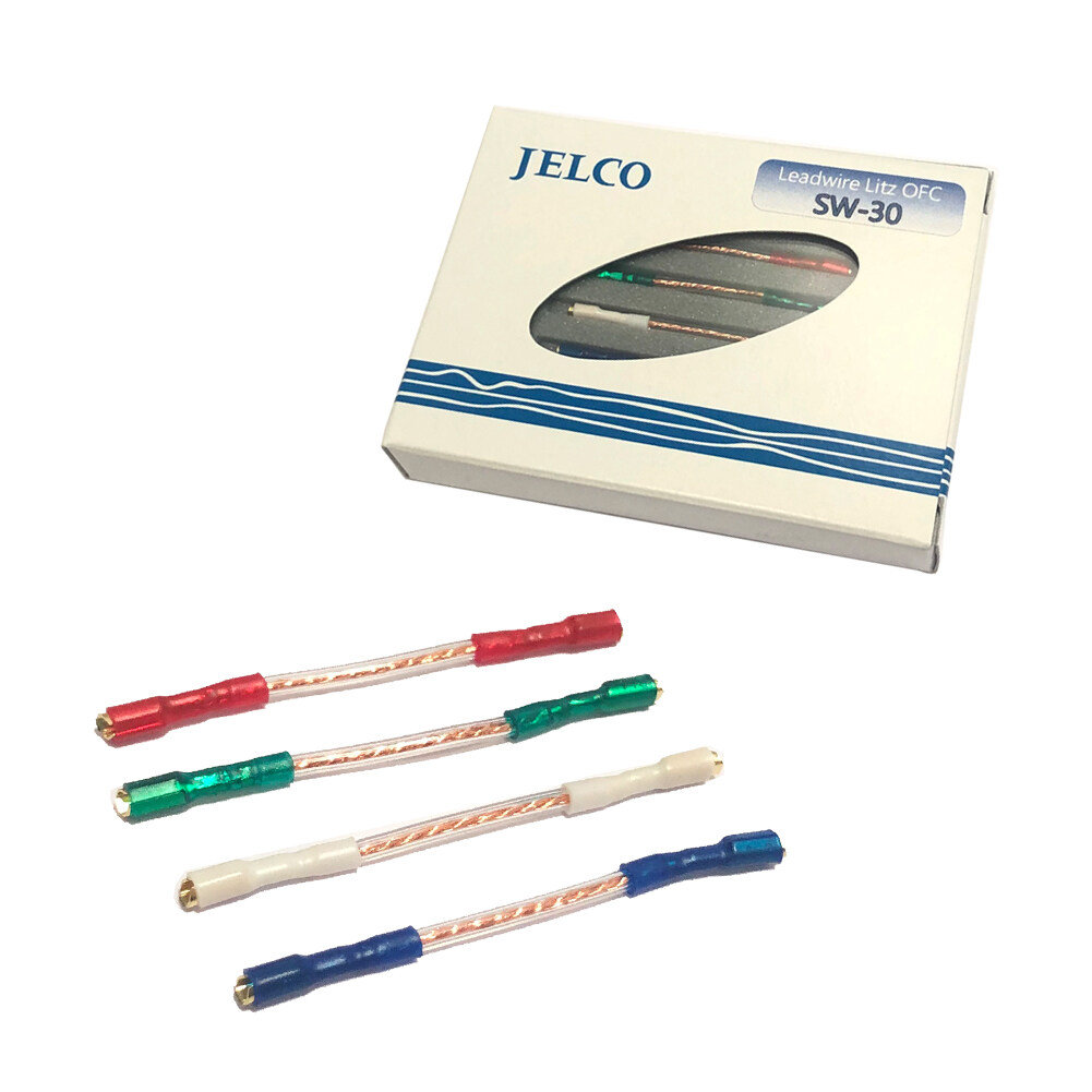 Jelco Lead Wire Set SW-30 สายต่อเฮดเชล Headshell กระโหลกหัวเข็ม เทิร์นเทเบิ้ล Vinyl Record Player DJ ดีเจ