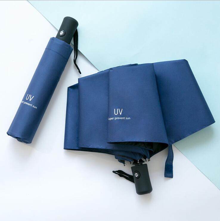 UV Umbrellas ร่มกันแดด ร่มพับ 3 ตอน  ร่มกันฝน ร่มกันยูวี ร่มกัน  ร่มพับได้ ฝน วันที่แดดจ้า กลางแจ้ง อุปกรณ์กันฝน