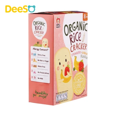 Apple Monkey – Organic Rice Cracker