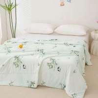 ผ้าห่มไหมเย็น Cool quilt/Air Conditioner Quilt แบบลาย ผ้าห่มเย็น ผ้าห่มไหมนม นุ่มลื่น เย็นสบาย ผ้าห่มใยไหมคอตตอน ผ้าใยเย็นงานห้าง200X230 CM