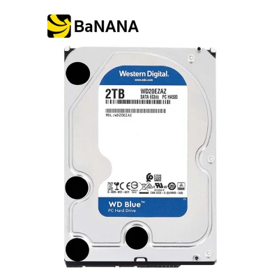 WD HDD PC 2TB 5400RPM SATA III (6GB/S) 256MB BLUE 3 YEAR by Banana IT