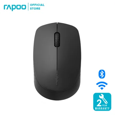 Rapoo M100 Silent Multi-mode Wireless Mouse Black ( MSM100-BK )