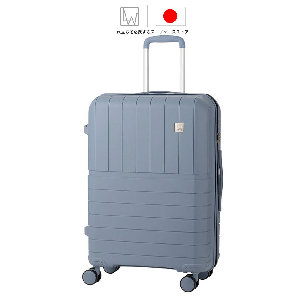 LW CASA 5303-59 Japan Luggage PP lightweight luggage trolley high quality zipper 23 inch double wheel system ราคา 4,680 บาท*ส่งฟรี