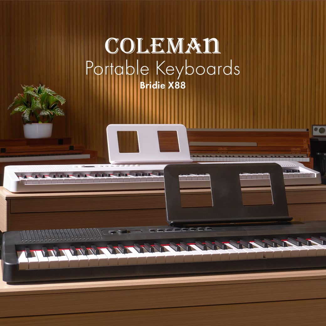 Coleman Birdie 88 / X88 เปียโนไฟฟ้า พับได้ Folding Piano เปียโนไฟฟ้า 88 คีย์ ราคา 6,490 บาท*ส่งฟรี