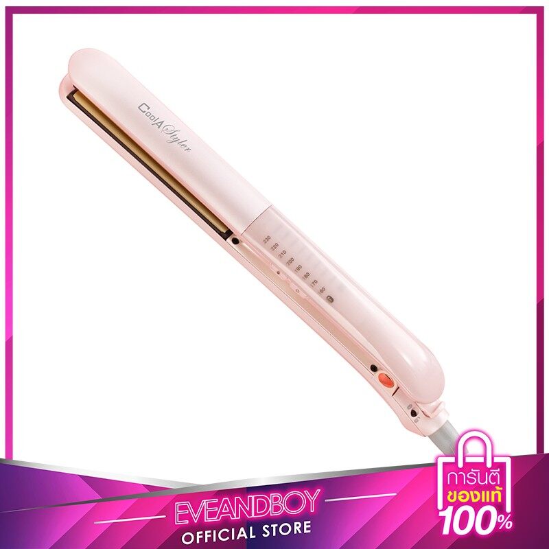COOL A STYLER - Flat Iron HS-991 Jelly (Pink)