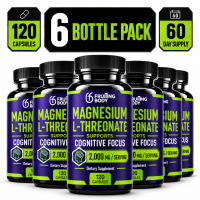 Magnesium L-Threonate Plus Moringa แมกนีเซียม แอล-ทรีโอเนต ผสมมะรุม 500 mg/แคปซูล 120 แคปซูล อาหารเสริมแมกนีเซียม มีส่วนช่วยในการทำงานของระบบประสาทและกล้ามเนื้อ ไม่ผสมแมกนีเซียมออกไซด์ ไม่มีสารตัวเติม ทานได้เช้า-ก่อนนอน ของแท้ พร้อมส่ง