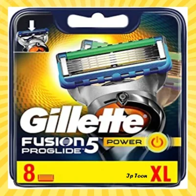 Gillette Fusion Proglide Blades Pack 8/Power.