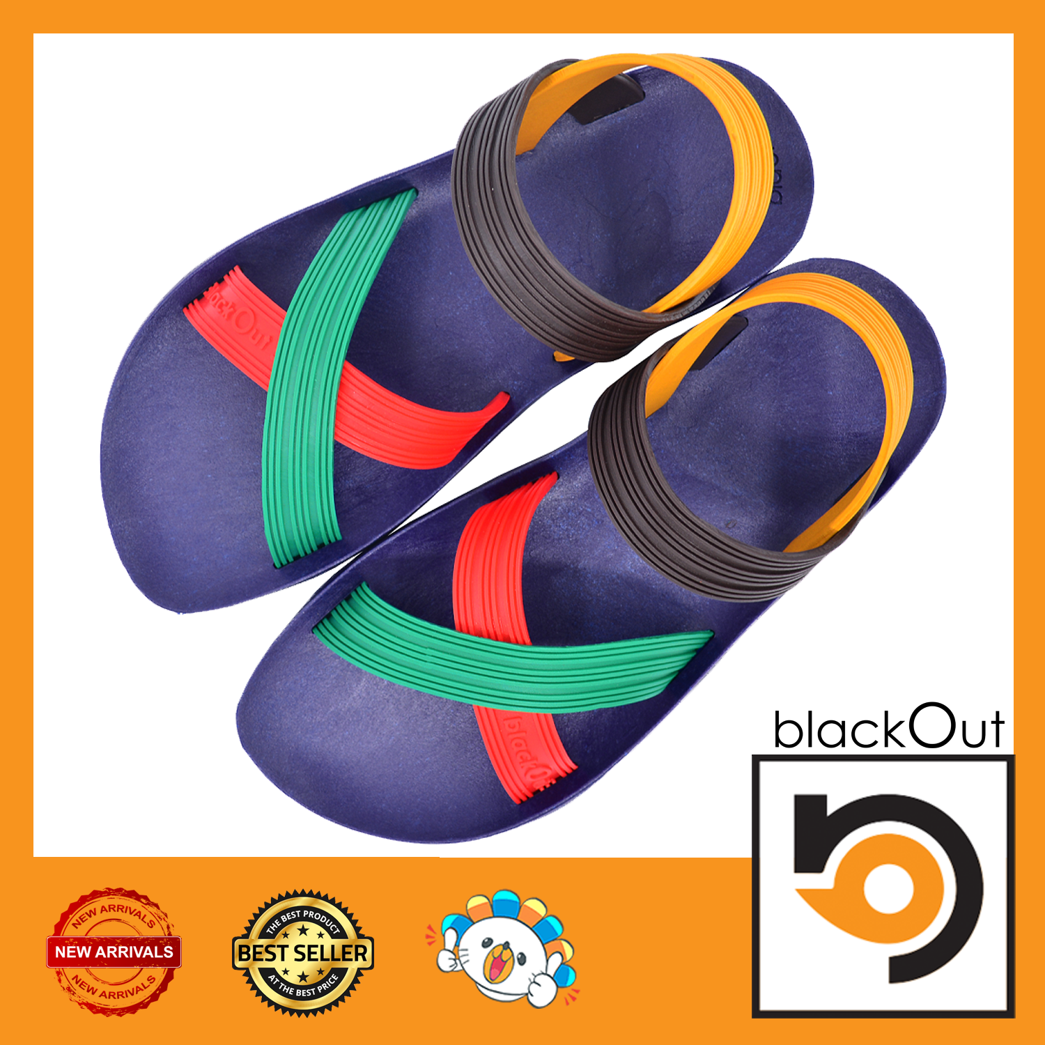 Blackout X1 / น้ำเงิน(หูรุ้ง) ราคา 550 บาท*ส่งฟรี