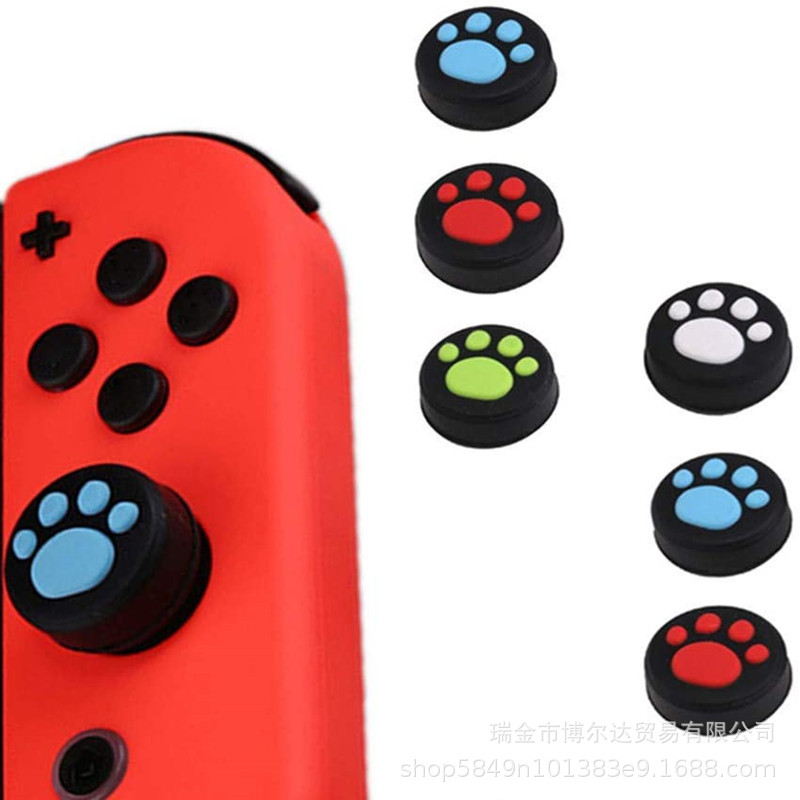 Nintendo Switch Cat Claw Joystick Cover Gamepad Protection Accessories ขายส่งซิลิโคน NSlite Remote Rod Cap GEX139