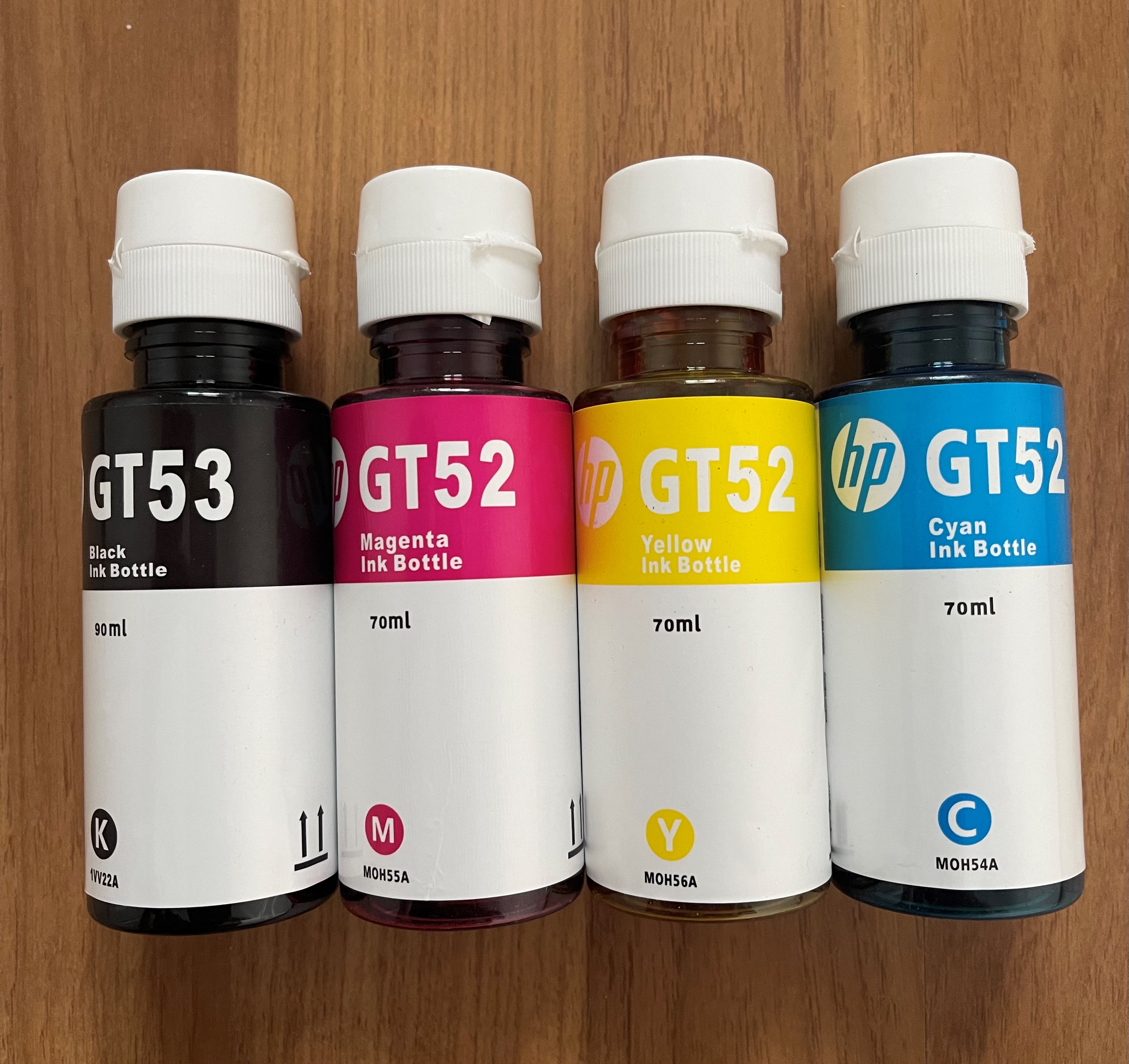 หมึกแท้ 100% HP GT53 GT52 GT52 HP 115 310 315 415 319 419 350 450 515 615 GT5810 ราคา 84 บาท*ส่งฟรี