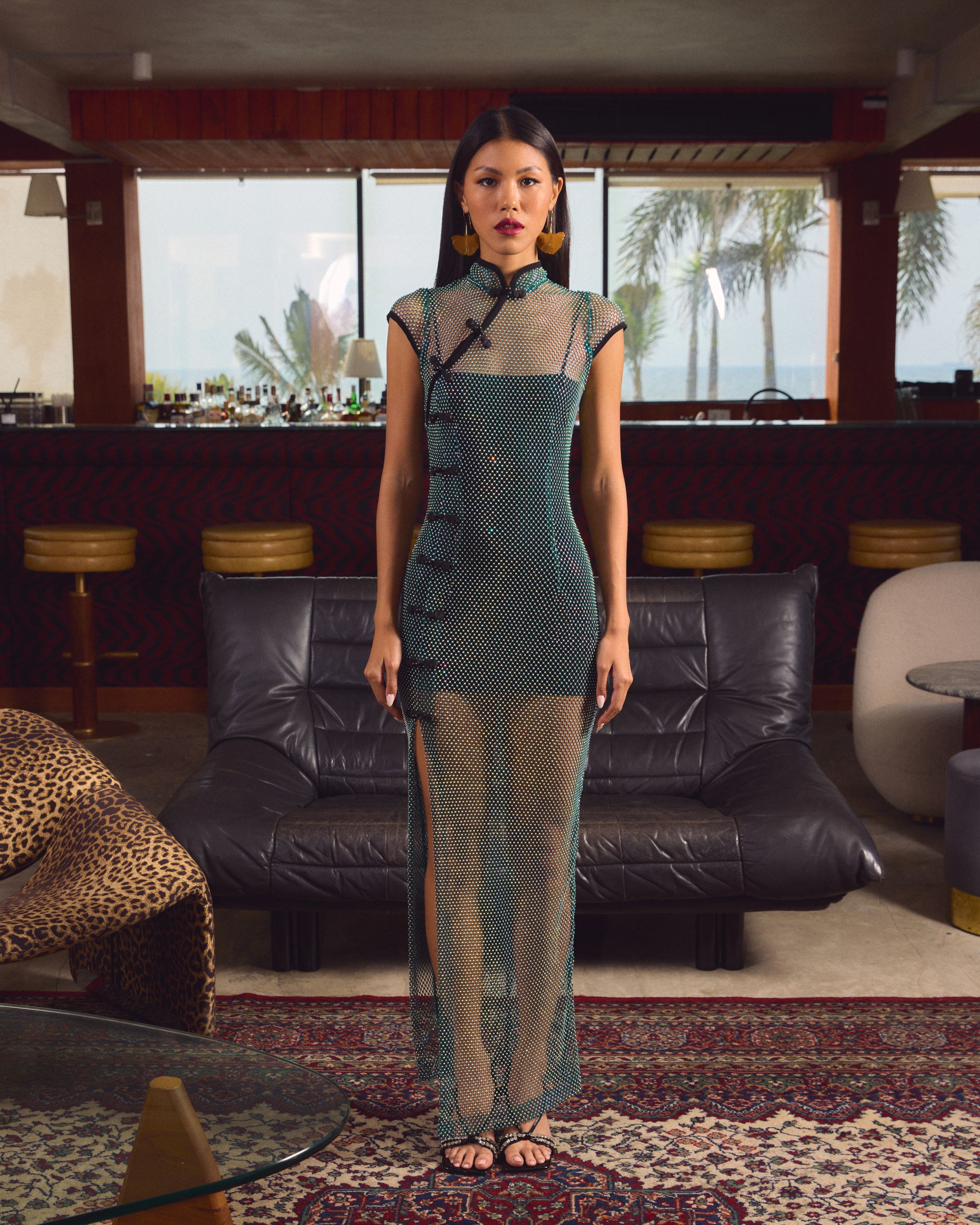 NEW!!! AUBREY Green Dress ราคา 8,990 บาท*ส่งฟรี