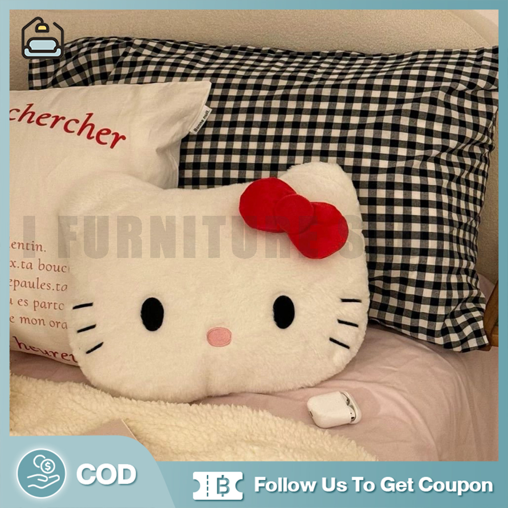 IFS Gấu bông Búp bê,Búp bê đồ chơi sang trọng Hello Kitty 40cm,Miffy Đầu Thỏ Búp Bê Dễ Thương Sang Trọng,cho Sofa Đầu Giường Trang trí Đệm Xe Gối Ngủ,Quà sinh nhật làm gối ôm quà valentine