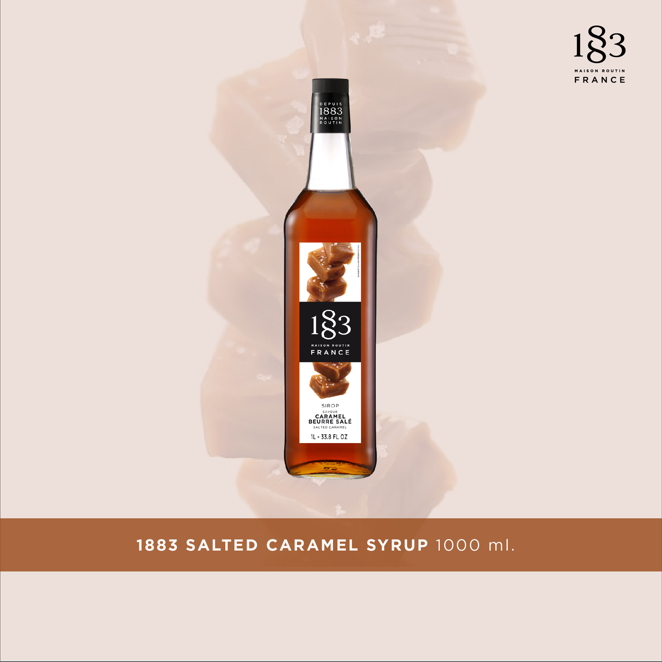 SALTED CARAMEL SYRUP 1000 ml. (SKU 4508) ราคา 648 บาท*ส่งฟรี