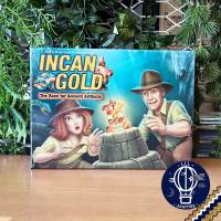 Incan Gold ล่าสมบัติอินคา [TH] ภาษาไทย / Incan Gold English ห่อของขวัญฟรี [บอร์ดเกม Boardgame]