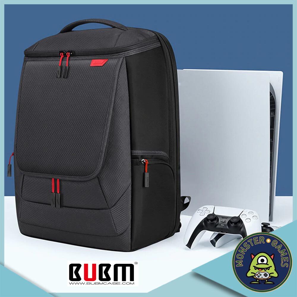 BUBM กระเป๋าสะพายหลังใส่เครื่อง PS5 (เป้)(เป้ ps5)(กระเป๋าเป้)(กระเป๋า ps5)(ps5 bag)(ps5 backpack)(playstation bag)(playstation backpack)(Bubm backpack)
