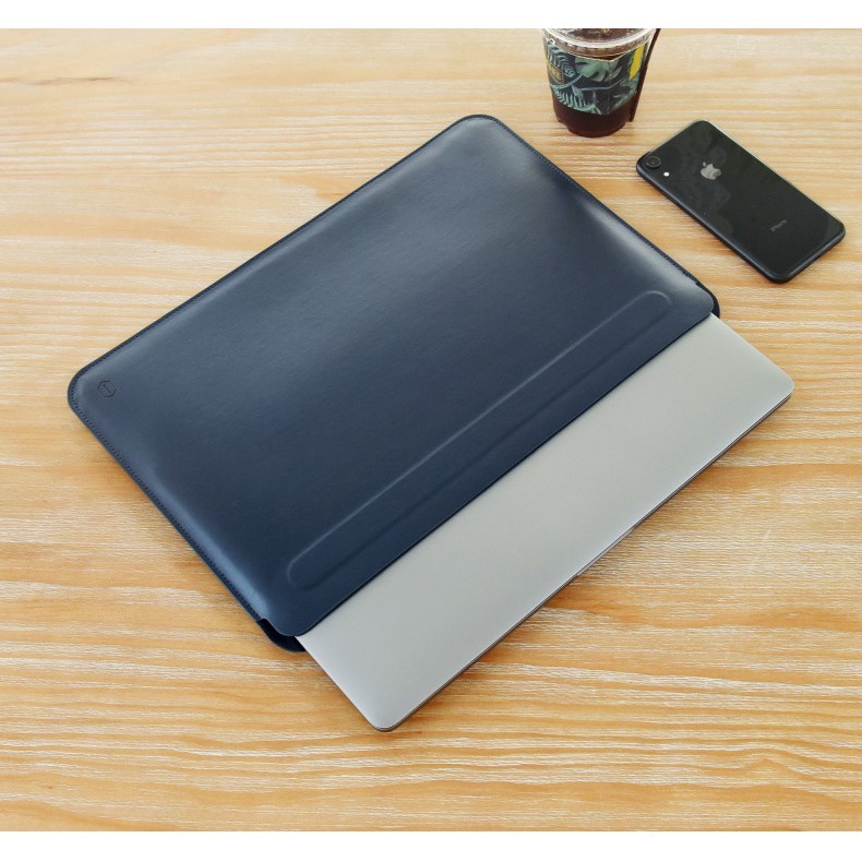 กระเป๋าแล็ปท็อปเคสหนัง ซองใส่ Macbook Pro 13 Air 13.3 Mac Pro 1516 ซองหนังโน็ตบุ๊ค ซองหนัง PU กระเป๋า Notebook Laptop Bag Laptop Cases Macbook Sleeve