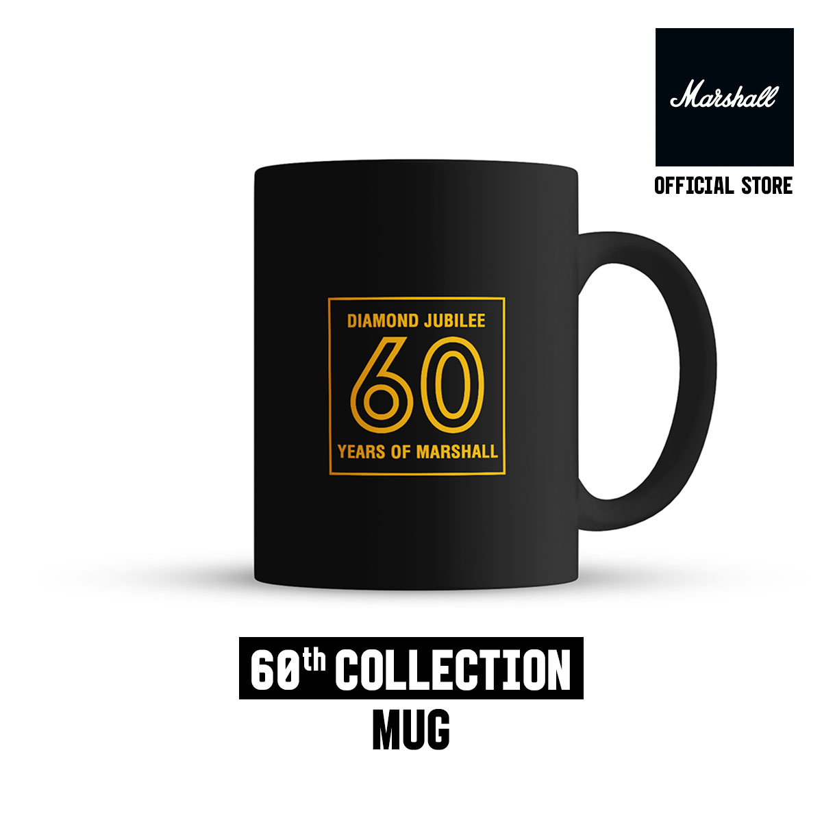 Marshall 60th Anniversary Ceramic Mug ราคา 799 บาท*ส่งฟรี