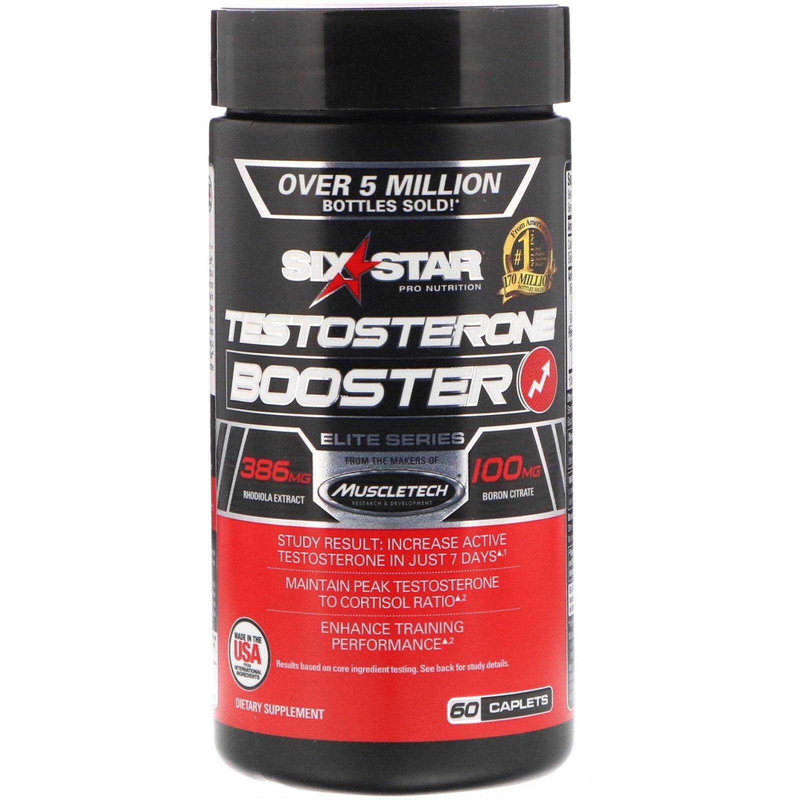 Six Star Pro Nutrition MuscleTech Test HD Testosterone Booster-60 Tablets