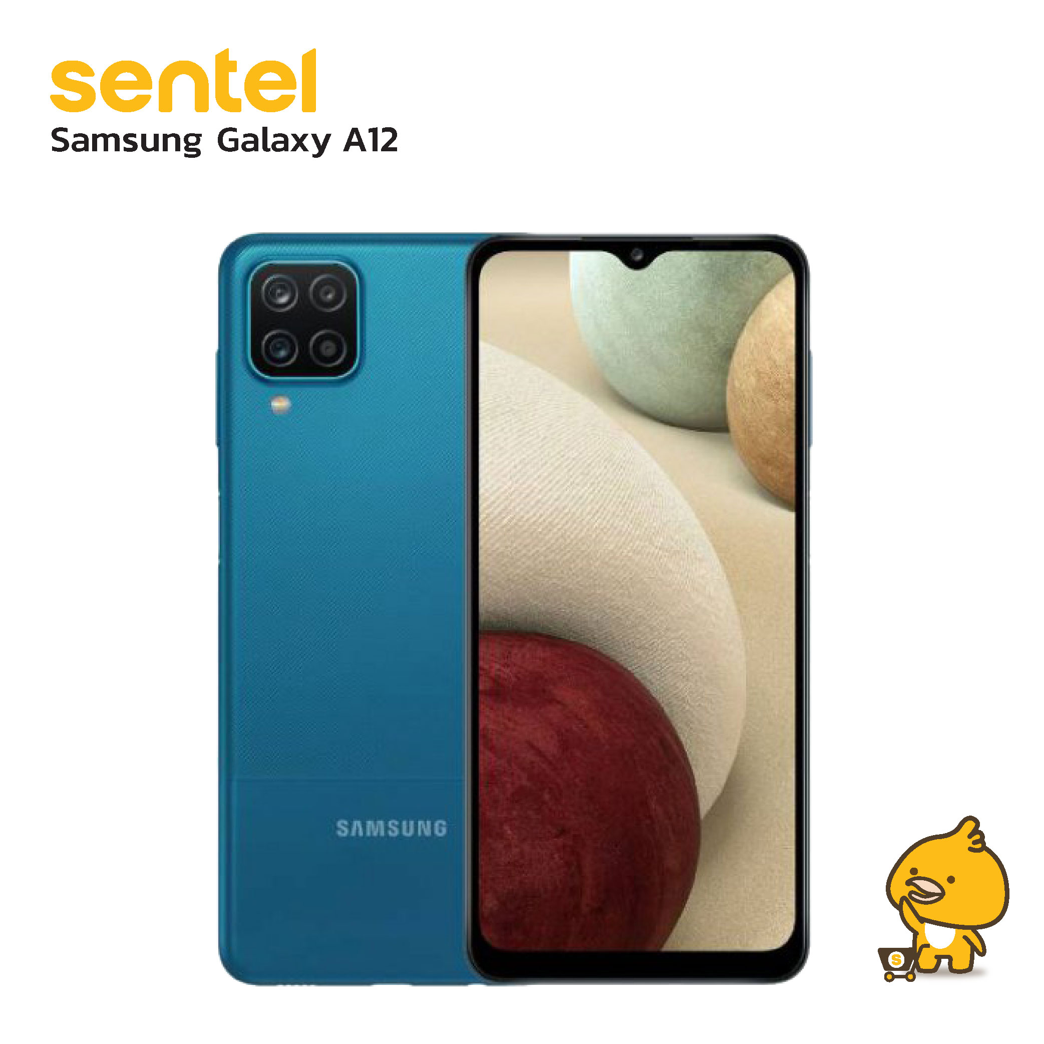 Samsung Galaxy A12  4/128GB  เครื่องแท้ประกันศูนย์ไทย