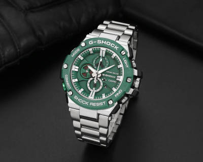 Casio G-Shock นาฬิกาข้อมือผู้ชาย สายเหล็ก รุ่น GST-B100D,GST-B100D-1A หน้าปัด44mm มีประกัน Casio G-Shock นาฬิกาข้อมือผู้ชาย สายเหล็ก รุ่น GST-B100D,GST-B100D-1A หน้าปัด44mm มีประกัน