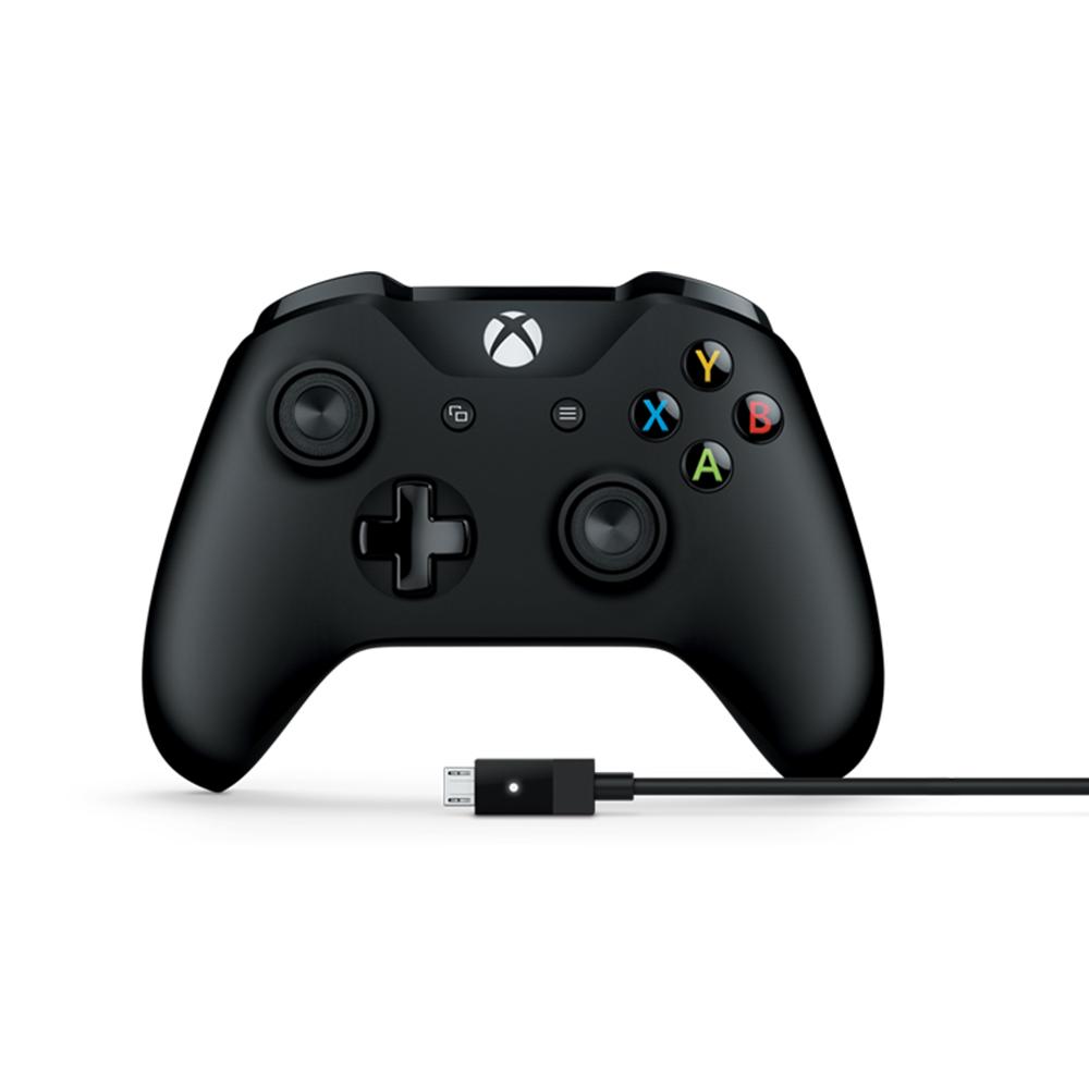 MICROSOFT XBOX One Controller with cable Black