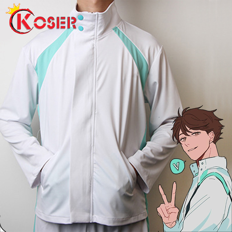 [COSER KING Store] Haikyuu!! Aoba Johsai High School Oikawa Tooru Shoyo Hinata kageyama tobio เครื่องแต่งกายคอสเพลย์ การ์ตูนอะนิเมะ Cosplay Volleyball Team เครื่องนอกค่ะ ไฮคิวคู่ตบฟ้า