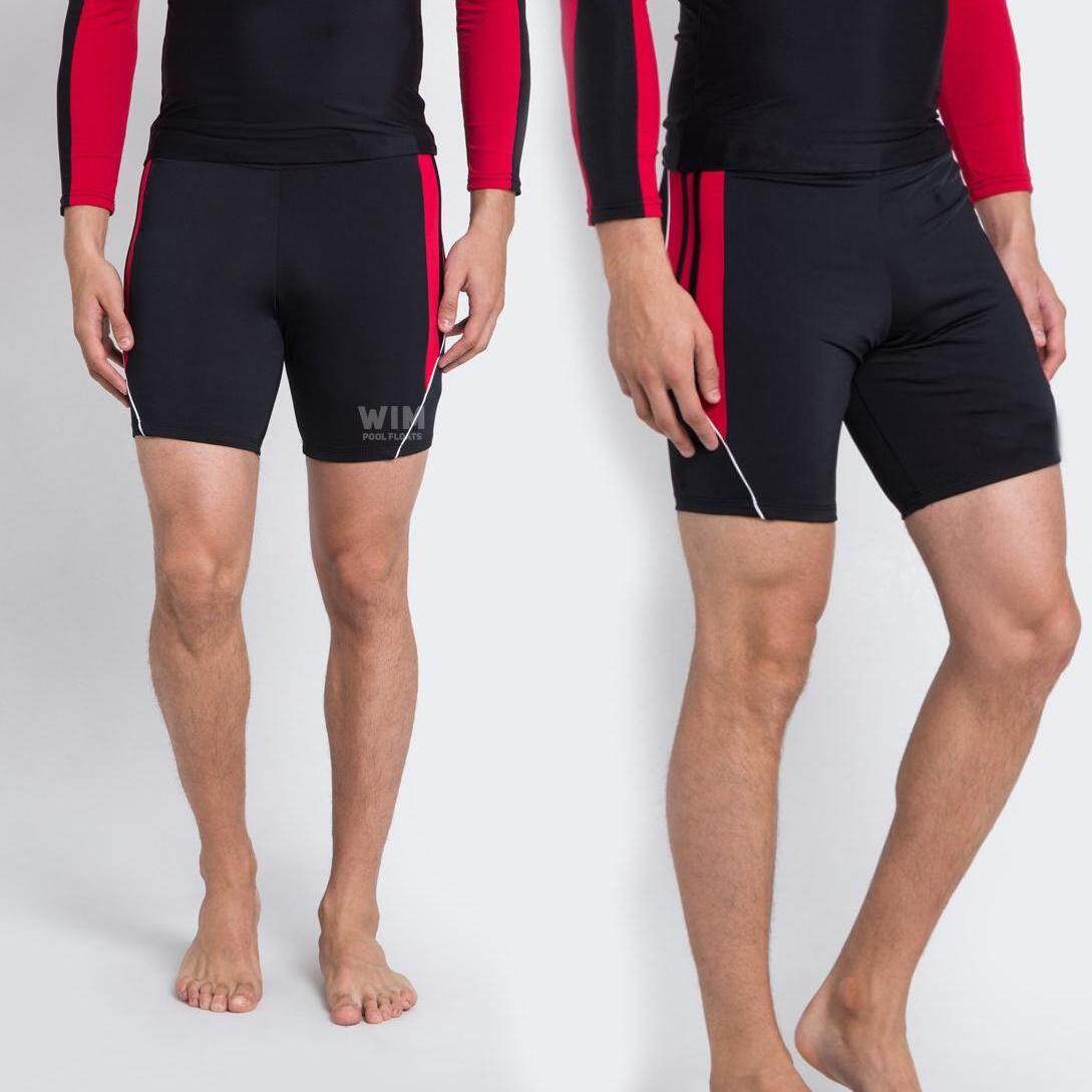 BEACHBOX กางเกงว่ายน้ำชาย ขายาวกลาง แถบคู่