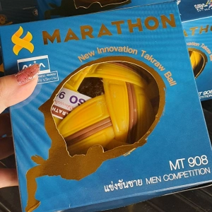 ภาพหน้าปกสินค้าตะกร้อ Marathon มาราธอน รุ่น MT 908 แข่งขันชาย ที่เกี่ยวข้อง