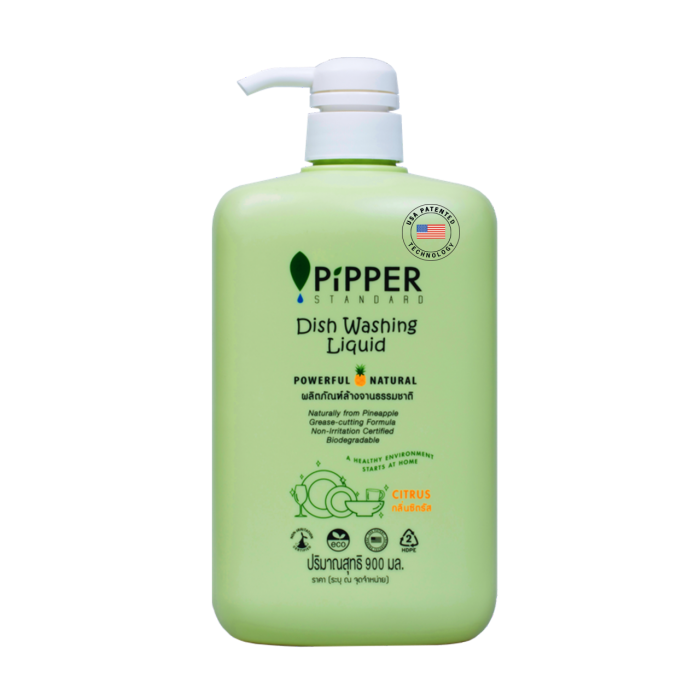 ECOTOPIA H&D Pipper Dish Washing Citrus 900 ml. 90710106