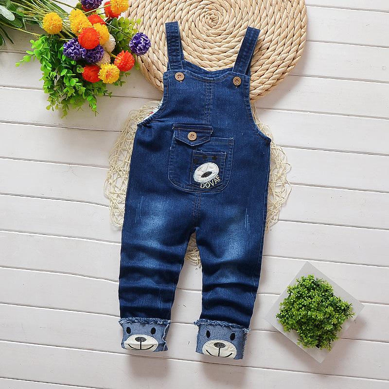 IENENS เด็กชายยาวกางเกง Denim Overalls Dungarees เด็กชายวัยทารกและวัยหัดเดินจั๊มสูทผ้ายีนส์เสื้อผ้าชุดกางเกง