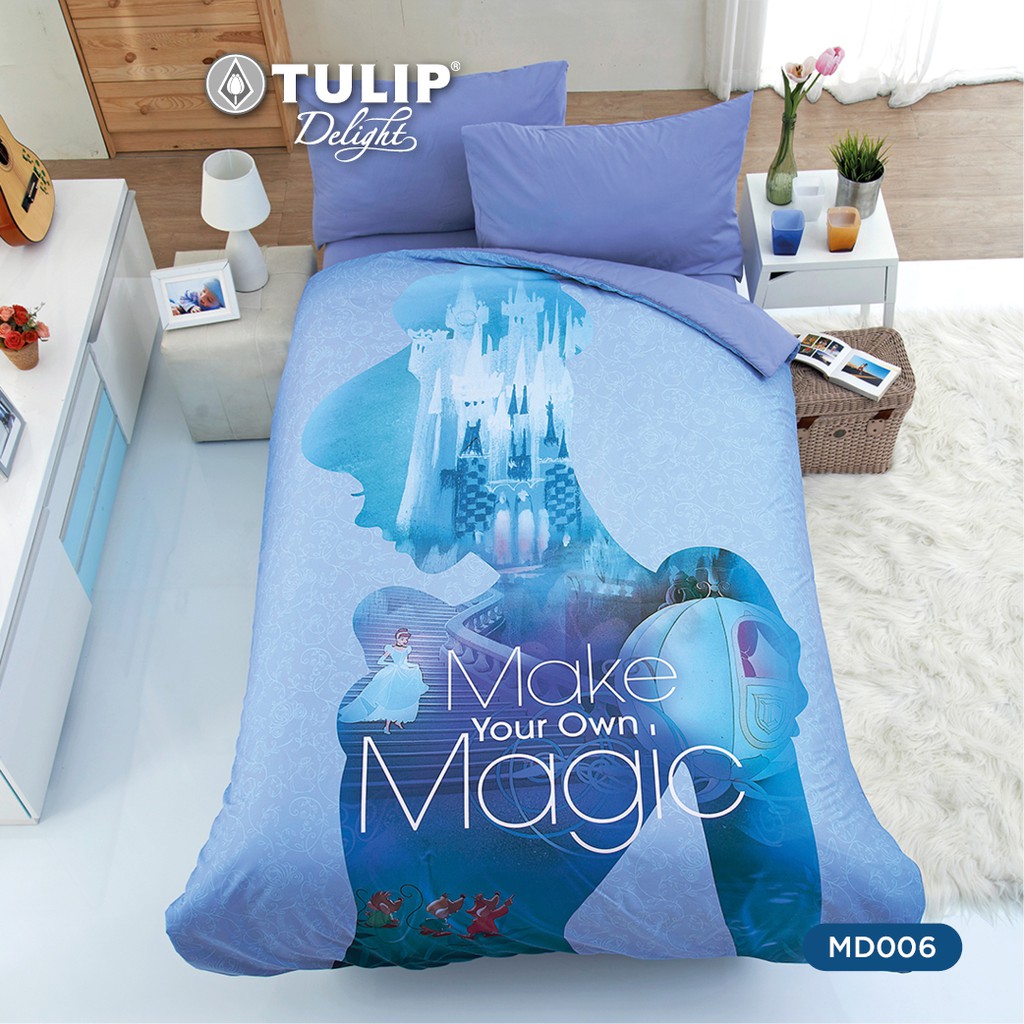 Tulip รุ่น Delight Digital Print ผ้าห่มนวม 60X80 ลิขสิทธิ์ Disney Princess ลาย MD006 ราคา 1,450 บาท*ส่งฟรี