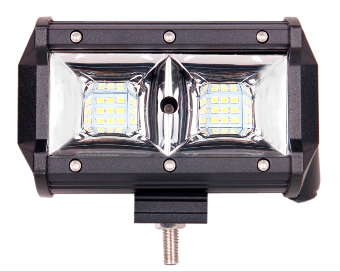 X2 ได้ 2 ชิ้น คุ้มกว่าเยอะ !! ไฟสปอตไลท์รถยนต์ 54W LED Headlight Flood Beam เเสงพุ่งเเละกระจาย สำหรับไฟหน้ารถ ไฟท้ายรถ ไฟช่วยตัดหมอก ไฟรถมอเตอร์ไซค์ อุปกรณ์เเต่งรถ อะไหล่รถยนต์ บิ๊กไบค์ ATV 12V-24V ขนาด 5 นิ้ว เเสงขาว งานพรีเมี่ยม จำนวน 2 ชิ้น