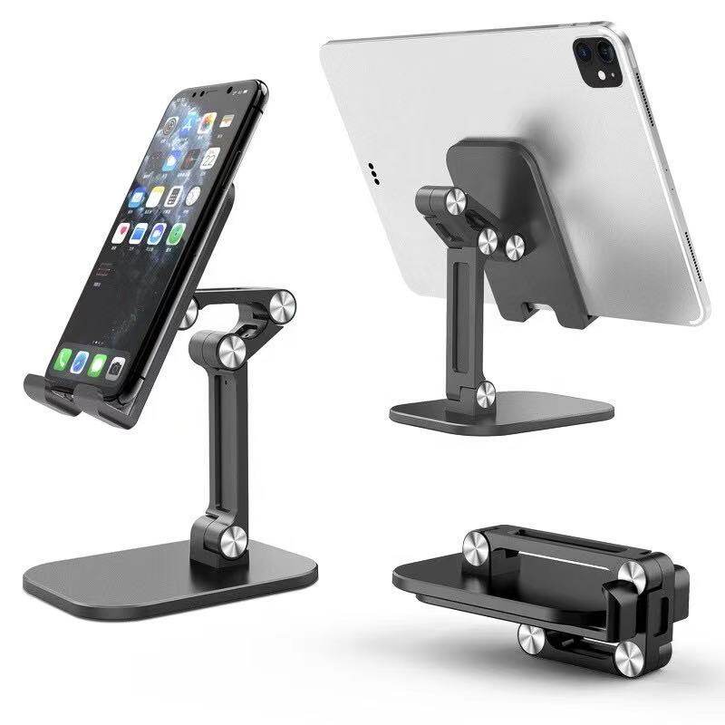 [พร้อมส่ง] แท่นวางโทรศัพท์มือถือขาตั้ง iPad ขาตั้งแท็บเล็ตไอแพดใส่​ มือถือได้ ทุกรุ่น​พับเก็บได้ ตั้งโต๊ะ