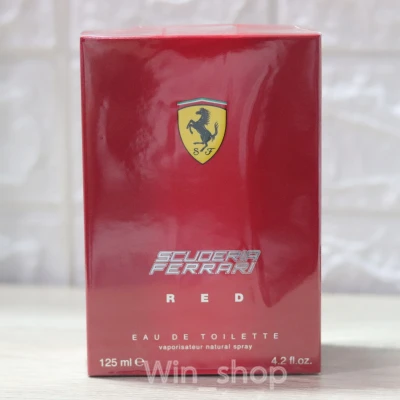 Ferrari Red EDT For Men 125ml. น้ำหอมแท้ พร้อมกล่องซีล