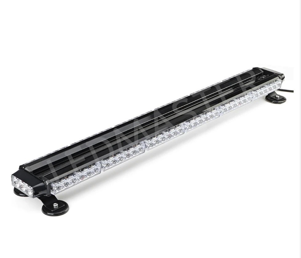 รุ่นใหม่ สว่างจัดเต็ม ไฟไซเรน LED ติดหลังคา Siren 78LED 12V-24V ไฟติดหลังคา 6 ท่อน 4 หน้า แสงแดง ไฟไซเรนติดหลังคารถ งานพรีเมี่ยม คุณภาพสูง