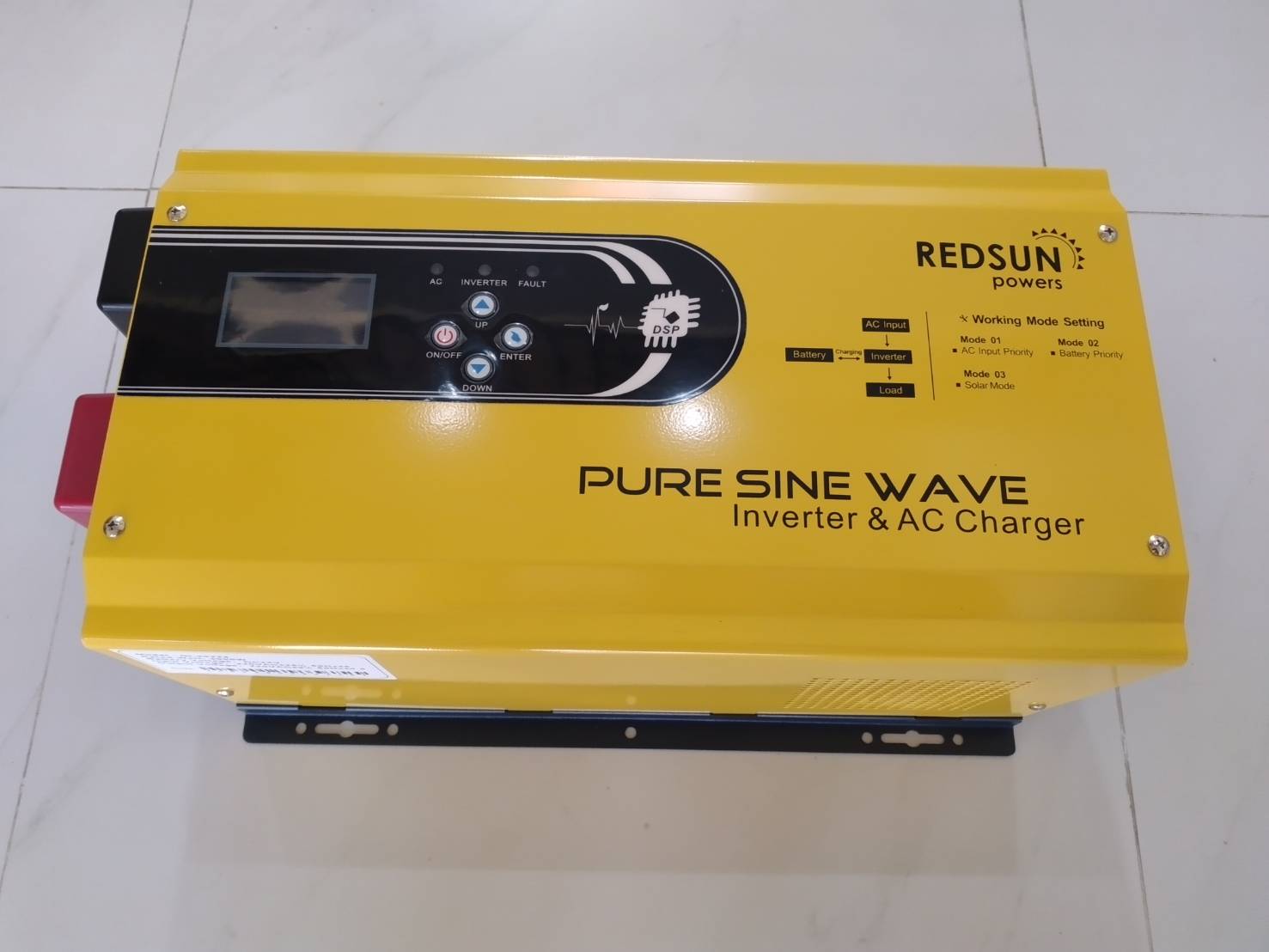 Redsunpowers 3000W 48V หม้อแปลงเทอรอยด์อินเวอร์เตอร์ Pure Sine Wave Solar Power Inverter 3.0Kw Inverter
